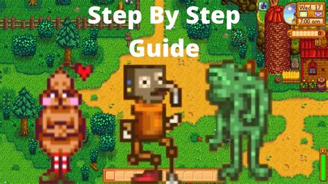 stardew valley weird statues.